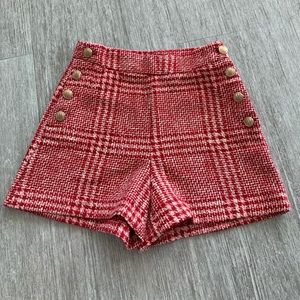 Tweed Shorts